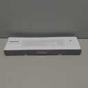 Wireless Keyboard and Mouse Combo - Full Size Slim Thin Wireless Keyboard Mouse with Numeric Keypad 2.4G Stable Connection Adjustable DPI (White & Silver)