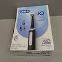 Oral-B Rechargeable Electric Toothbrush, iO3 Limited Deep Clean, 3 Cleaning Modes, Visual Pressure Sensor to Protect Gums, 2 Brush Heads, Travel Case, Black