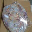 SANILO Wooden Toilet Seat with Soft Close [ELONGATED] - Decorative, Quiet & Slow Close Molded Wood Seat - With Strong Bumpers & Hinges - Adjustable Fit - Marble Brown