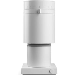 Fellow Opus Conical Burr Coffee Grinder - Espresso Grinder with 41 Settings for Espresso, Drip, French Press, & Cold Brew - Matte White