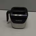 Ourokhome Knock Box Espresso Accessories, The Latest Patented Stainless Steel Espresso Machine Tool for Coffee Ground with Removable Knock Bar, Handle and Lid, Dishwasher safe, 4.8 inch