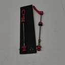Chooee Quick Release Skewers Front & Rear Set for Mountain Bike or Road Bike (red/Black)