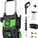 Pressure Washer Power Washers 4 Nozzles for Cleaning Patios Cars Gardens Driveways