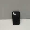 Miracase for iPhone 15 Case with Stand, Compatible with All MagSafe Accessories, Liquid Silicone Case Gel Rubber Shockproof Drop Protection Phone Case for iPhone 15, Black Mag-Stand