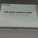 7-Color LED Light Therapy Mask, Wireless Green Silicone Face Mask for Red Light Therapy, Infrared, Blue Light, and Skin Rejuvenation, Adjustable Brightness & Skin Treatment, Green