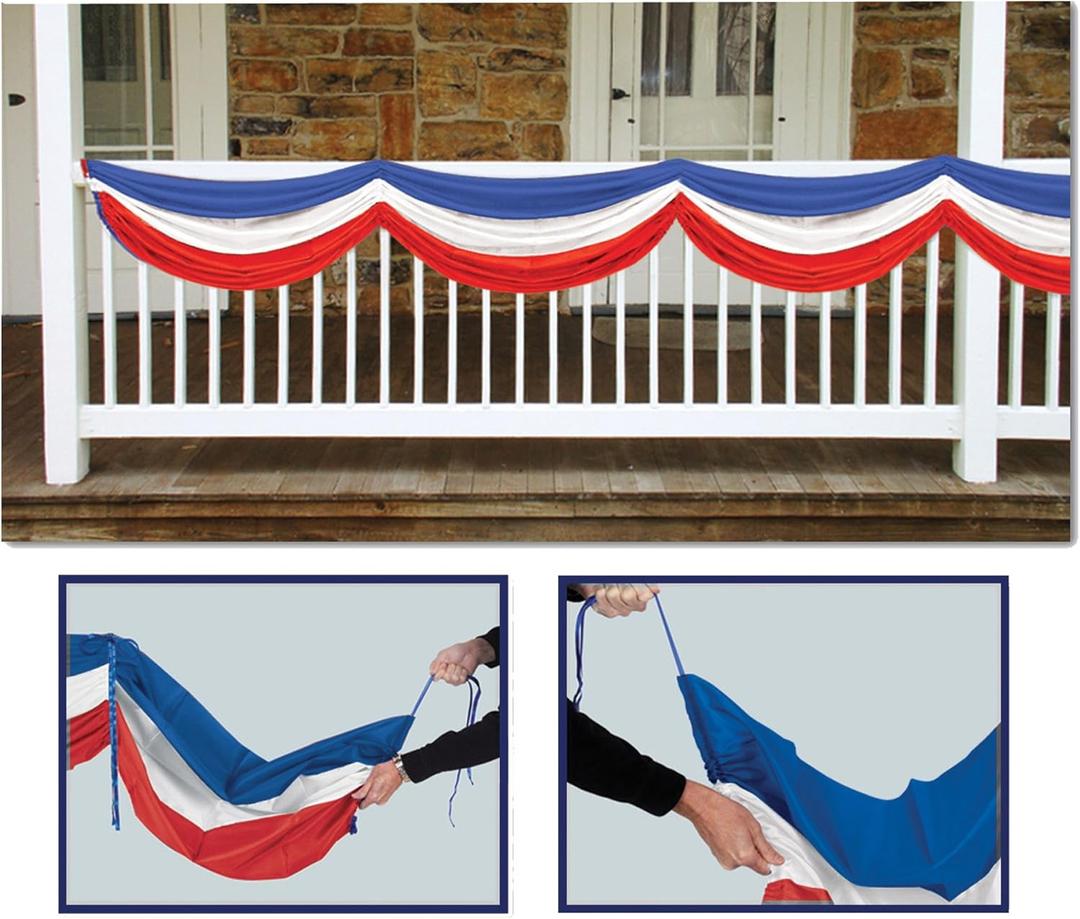 Beistle Fabric Bunting Decoration