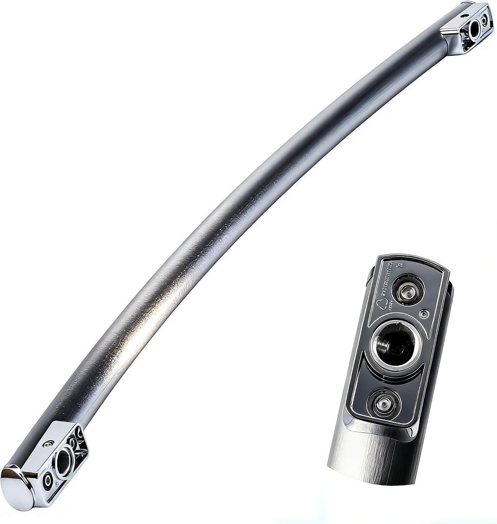 33" WR12X23646 Freezer Door Handle for GE Refrigerator, Stainless Steel Replacement Handle, Fits Specific GE/Hotpoint/Cafe Bottom-Mount Refrigerators