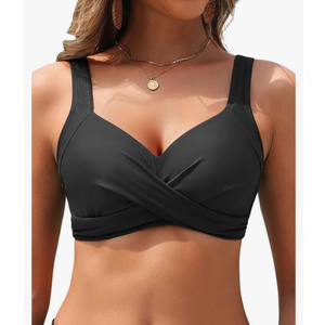Women Underwire Bikini Tops - Push Up Swim Top Only Bra Padded Bathing Suit Top 2025 Swimsuit Tops, SIZE XL