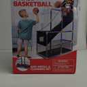 JOYIN Arcade Basketball Game Set with 4 Balls and Hoop for Kids 3 to 12 Years Old Indoor Outdoor Sport Play - Easy Set Up - Air Pump Included - Ideal for Competition