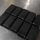 20 Pack Of Solid Cast Iron Weight Blocks, Black ((10) 1.5 lb bricks and (10) 3 lb bricks) 