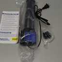 TARARIUM Aquarium Filter 260GPH for 30-75 Gallon Fish Tank, Biochemical Quiet Submersible Internal Filtration Powerful Pump Air Supply Wave Maker 4 in 1, Saltwater & Freshwater Crystal Clear