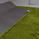 Grass Green Rugs for Bedroom, Fluffy Shag Area Rug 3x5 for Kids Room Living Room Baby Nursery Decor Aesthetic, Cute Furry Cool Shaggy Throw Bedside Fuzzy Plush Moss Carpet for Dorm Classroom Playroom