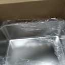 Stainless Steel Litter Box 2 Pack,19.7"x13.7"x6" Large Metal Litter Box for Kitty/Cat/Rabbits, Easy to Clean, Non Stick Litterbox No Smell for Adult Cats