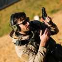 Electronic Shooting Earmuffs Ear Muffs Safety Tactical Gun Sound Amplification Hearing Protection NRR 22dB