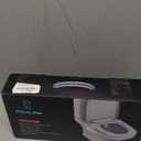 Ultra-Slim Bidet, Stainless Steel Inlet (White)