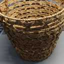 2pc 21in Woven Baskets