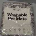 Lovewag Washable Pee Pads for Dogs - Decorative 36x48 Waterproof Dog Potty Pads - Non-Slip, Super Absorbent, Machine Washable - Stylish Floor Cover for Senior Dogs & Puppies - 2 Pack (Caramel Crme)