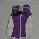 FUAMEY Dog Coat for Small Dogs,Waterproof Dog Winter Jacket with Harness Built in Puppy Cold Weather Coats Reflective Pet Vest with Zipper Warm Fleece Dogs Snowsuit Windproof Purple XS (XS(chest:14in))