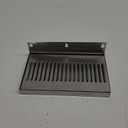 DasMarine 10Inch Draft Beer Wall Mount Drip Tray - Stainless Steel - No Drain