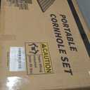 Cornhole Board Set Cornhole Games for Adults Portable Choose Regulation or Tailgate Size