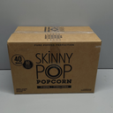 SkinnyPop Popcorn, Original and White Cheddar Variety Pack, Whole Grain, Dairy-Free Snack, 0.5oz (40ct), Best By 06/19/2025