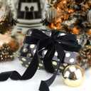 Black Velvet Ribbon 7/8 Inch Single Face Nylon for Gift Wrapping, Hair Bows, Choker, Wedding Decorations, Cafts, Bouquet - 25 Yards