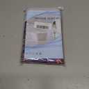 Halloween Desert Ghost Shower Curtain Tropical Cactus Pumpkin Scary Bat Mountain Sunset Scene Bathroom Decor Polyester Curtains with Hooks,70Wx70L (Orange)