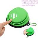 Dog Bowl Pet Collapsible Bowls, 5 Pack Collapsible Dog Water Bowls for Cats Dogs, Portable Pet Feeding Watering Dish for Walking,Traveling with 5 Carabiners