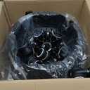 TASALON Ionic Hooded Hair Dryer - 1875W Bonnet Dryer with 3 Temperature Settings - Portable Standing Dryer for Home and Salon (Black)