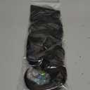 KooKaStyle Invisible Wire Hair Extensions with Transparent Wire Adjustable Size 4 Secure Clips Long Wavy Secret Synthetic Hairpiece 20 Inch 120g Rich Dark Brown with Warm Tones for Women