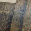 Furologee TV Stand for TVs up to 55 Inch, Entertainment Center with Open Storage Shelves, Media Console Table with Soundbar Shelf for Living Room, Bedroom, Rustic Brown, Scratches At Edges Of Wood Pieces