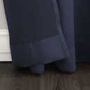 Sun Zero Barrow Energy Efficient Rod Pocket Curtain Panel Pair