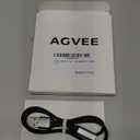 AGVEE 1.5ft USB-A Male to Lightning Female Charging Adapter Cable for Apple Pencil 1st Generation, Enables iPencil Gen 1 Match iPad with USB-C Port(Not Plug & Play, Need Extra Steps), Dark Gray