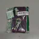 Wallet Case Compatible for Galaxy S25 with Card Holder, Shockproof Protective Cover 360Rotation Ring Stand and RFID Blocking for Samsung Galaxy S25 6.2 inch, Dark Purple