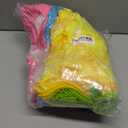 HOMEXCEL Microfiber Cleaning Cloth, 50 Pack Cleaning Rags, Cleaning Towels with 4 Color Assorted, 11.5"X11.5"(Green/Blue/Yellow/Pink)