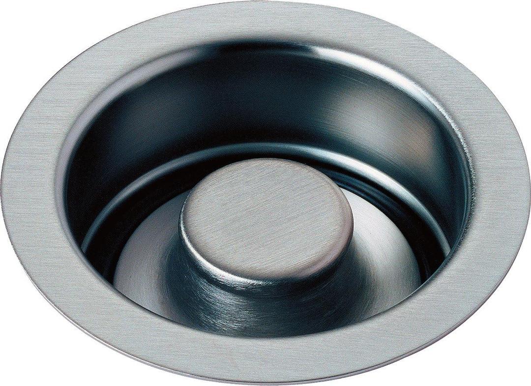 Kohler Faucet 72030-AR Disposal and Flange Stopper Kitchen, Arctic Stainless,4.50 x 4.50 x 4.50 inches