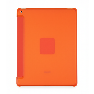 ProtUTab Case Compatible with iPad 9th Generation, Auto Wake/Sleep Translucent Frosted PC Back Case for iPad 8th/7th Generation, Rose Pink