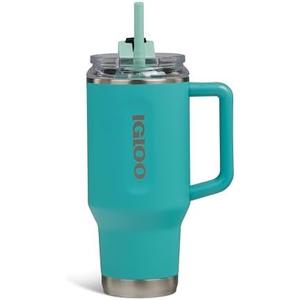 Igloo 32 oz Travel Mug Tumbler | Stainless Steel Drinkware | Lagoon Teal