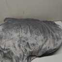 Bedsure Fleece California King Blanket - Lightweight Plush Fuzzy Cozy Soft Large Blankets for Bed, Grey, 102x96 inches