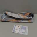 White Gold Marble Laundry Basket, Laundry Hamper Collapsible Oxford Cloth with Handle Clothes Toy Storage Bin for Bathroom Laundry Room Bedroom 15.7 X 20 Inch