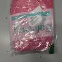 Womens Bow Tie Back Tops Round Neck Ruffle Short Sleeve Shirts Cute Babydoll Chiffon Tee Women Summer Trendy Tunic (Pink, XL)