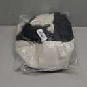 Ashler faux fur rug, Fluffy Shaggy Area Rug Ultra Soft 3 x 3 Feet Round Fur Rug, Black Fuzzy Rug Machine Washable Shag Rug, Nursery Decor Throw Rugs for Bedroom, kids room, Living Room