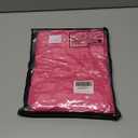 ReachMe Womens Strapless Short Rompers Off Shoulder One Piece Short Jumpsuits Summer Sleeveless Rompers with Pockets Large, Hot Pink 