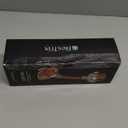 Bestrix Premium Leather Cup Holder Phone Mount for Car, No Shaking, Easy Installation, 360 Rotation, Universal Compatibility with Samsung, Android, iPhone up to 6.7", Automobile Cradle (Brown)