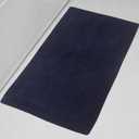 Home Weavers Luxury Collection 100% Reversible Cotton Bathroom Rugs Set, Washable Rug, Soft Cotton Extra Soft and Absorbent Bath Rug, Bath Mat Set, Bath Floor Mat Non Slip, 24"x40" Rectangle, Navy