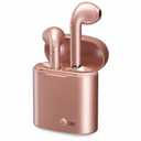 iLive IAEBT209 Truly Wireless Earbuds Bluetooth 5 With Charging Case Rose Gold