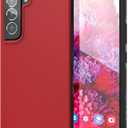 Crave Slim Guard for Galaxy S22 Case, Shockproof Case for Samsung Galaxy S22, S22 5G (6.1 inch) - Red