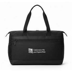 Duffel | Expandable Carry On Luggage Bag for Travel, Durable Construction, Quick Release Buckles, Gray, black straps