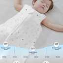 TotAha Toddler Dino Sleep Sack 2T-3T-4T, 0.5 TOG Summer Light Sleeping Sacks, Soft Wearable Blanket Baby Sleep Bag with 2-way Zipper, X-Large