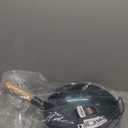 YOSUKATA 14 Round Bottom Carbon Steel Wok Pan  Blue Pre-Seasoned Pow Wok for Stir Fry, BBQ & Camping  Traditional Japanese & Chinese Cookware  Compatible with Gas Stoves & Open Fire Only